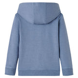 Vidaxl Children's sweater with hood 128 mixed blue