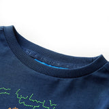 Vidaxl children's shirt with long sleeves 140 navy blue