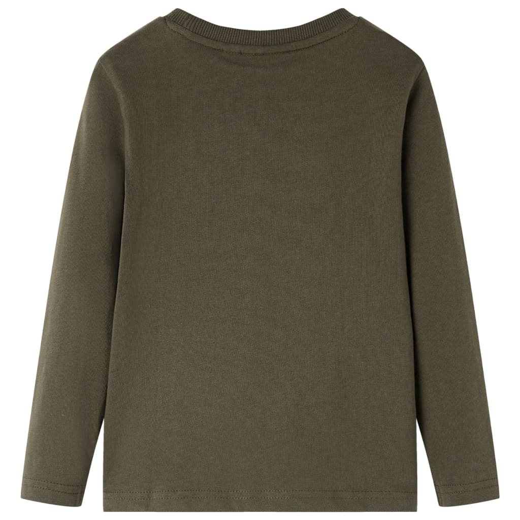 VidaXL children's shirt with long sleeves 116 Kakikentig