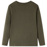 VidaXL children's shirt with long sleeves 116 Kakikentig