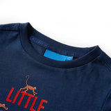 Vidaxl children's shirt with long sleeves 104 navy blue