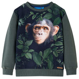 VidaXL Children's sweater 104 Donkerkakik