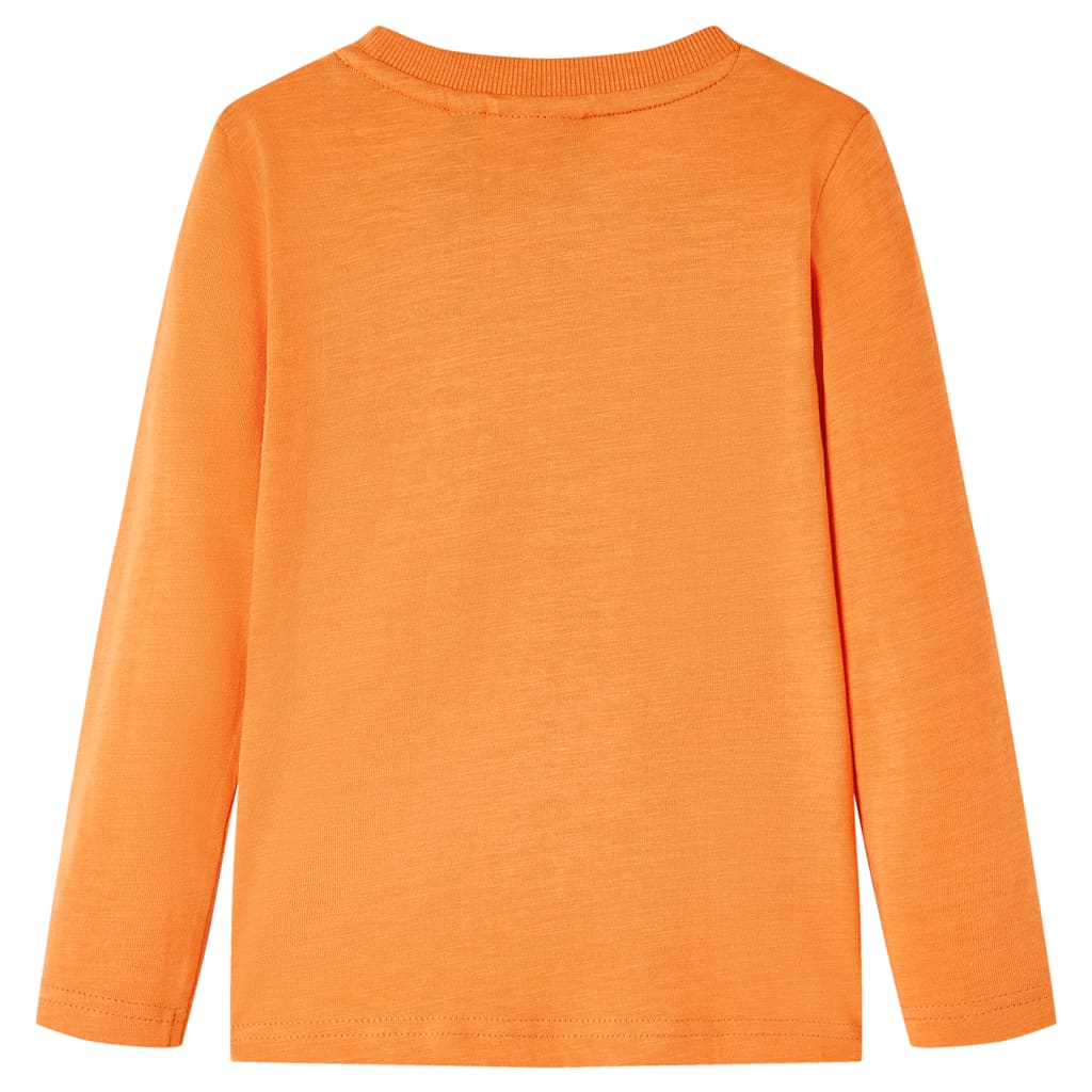 Vidaxl Children's shirt with long sleeves 92 Donkeroranje