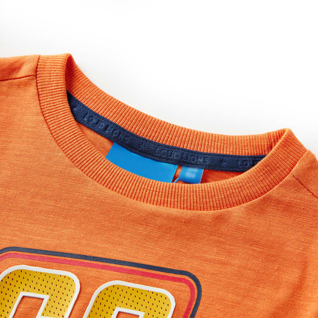 Vidaxl Children's shirt with long sleeves 104 Donkeroranje