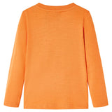 Vidaxl Children's shirt with long sleeves 116 Donkeroranje