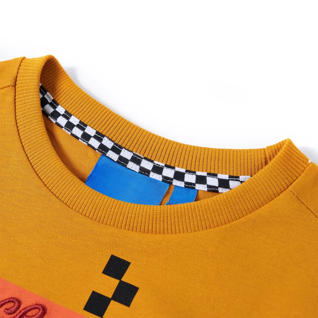 Vidaxl Kanner Shirt mat laange Ärmelen 104 OCer -Colored