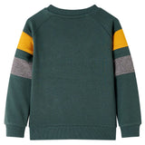 Pull pour enfants Vidaxl 140 vert foncé