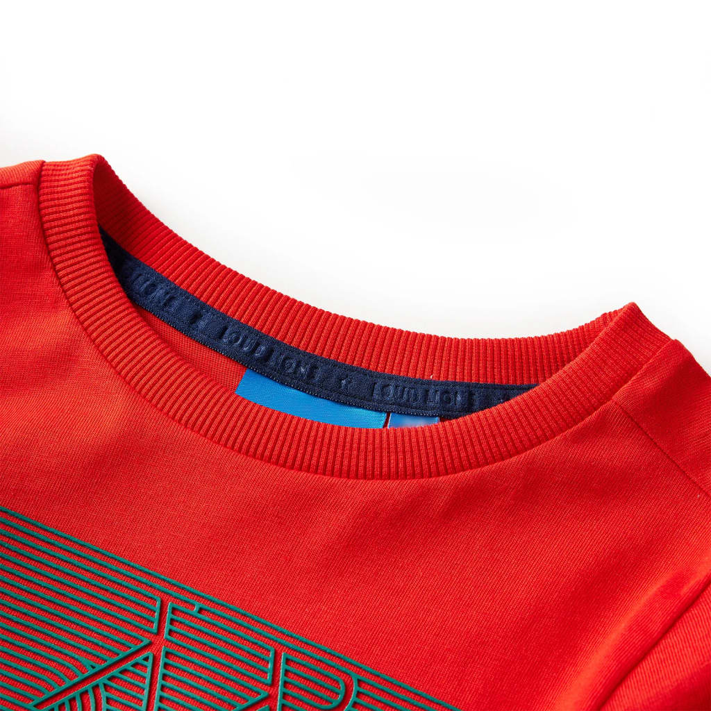 Vidaxl Children's Shirt à manches longues 92 rouge