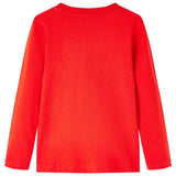 Vidaxl Children's Shirt à manches longues 128 rouge