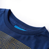 Vidaxl Child's Shirt à manches longues 116 bleu marine