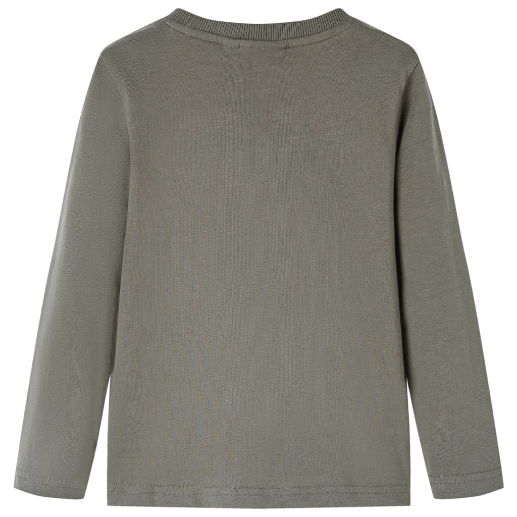 VidaXL children's shirt with long sleeves 128 Kakikentig