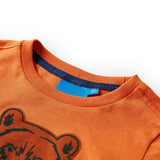 Vidaxl Children's shirt with long sleeves 116 Donkeroranje