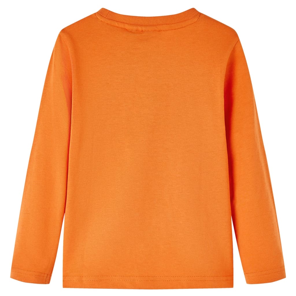 Vidaxl Children's Shirt à manches longues 128 Donkeroranje