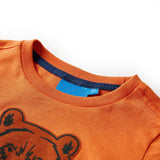 Vidaxl Children's Shirt à manches longues 128 Donkeroranje