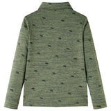 Vidaxl Child's Shirt 104 mixte kaki -colored