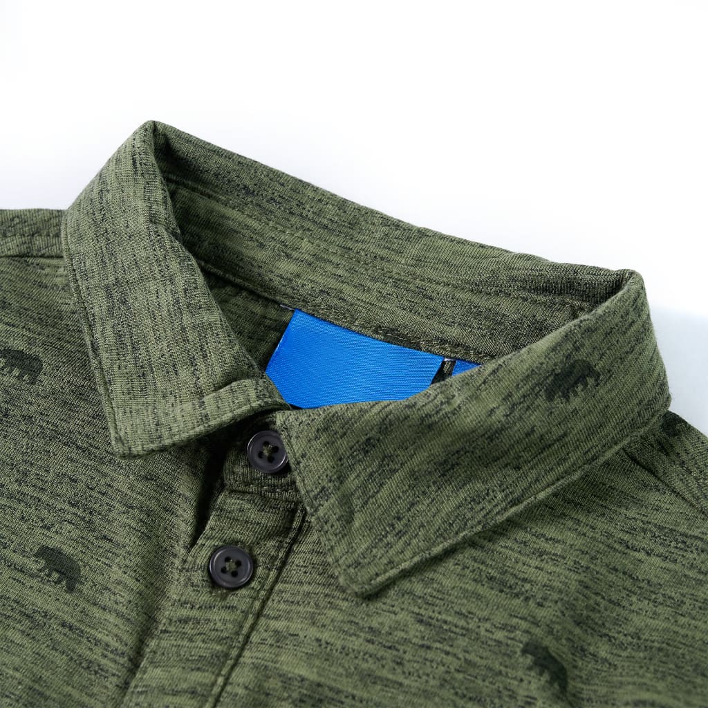 VidaXL Children's shirt 140 mixed kakik colored