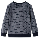 Vidaxl Children's sweater 92 mixed navy blue