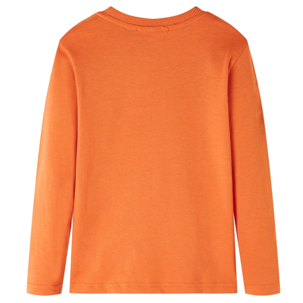 Vidaxl Kanner Shirt mat laangen Ärmelen 104 Donkeranann
