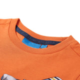 Vidaxl Kanner Shirt mat laangen Hülsen 116 DONSERRORANJE