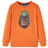 Vidaxl Children's sweater 116 Donkeroranje