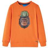 Vidaxl Children's sweater 128 Donkeroranje