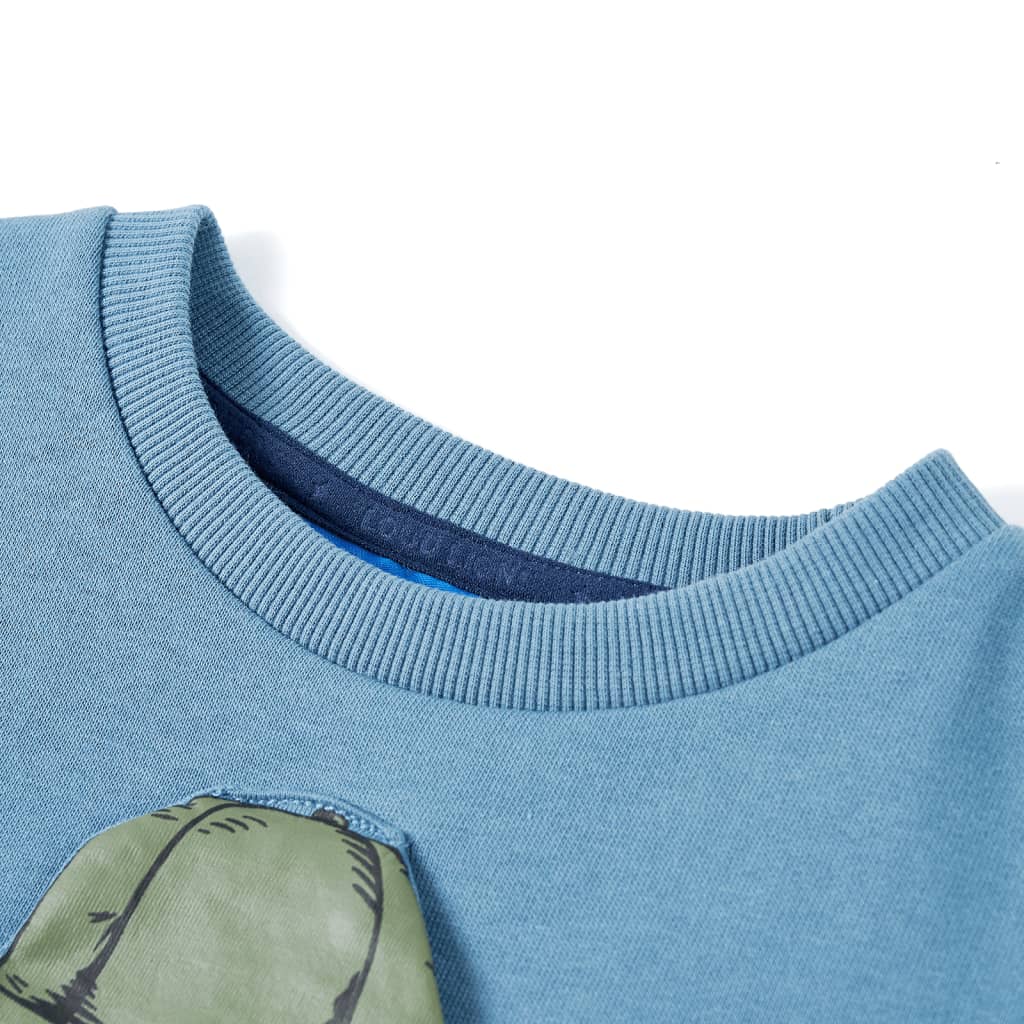Otroški pulover Vidaxl 116 Middelblauw