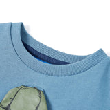 Otroški pulover Vidaxl 116 Middelblauw