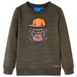 Vidaxl Children's Sweter 104 Mieszane ciemne pudełko