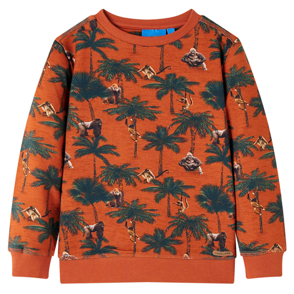 Vidaxl Children's sweater 140 light rust
