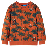 Vidaxl Children's sweater 140 light rust