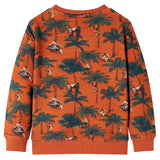 Vidaxl Children's sweater 140 light rust