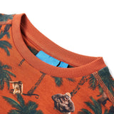 Vidaxl Children's sweater 140 light rust