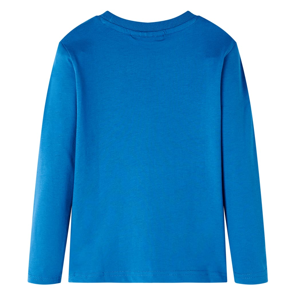 Vidaxl Children's shirt with long sleeves 116 Petrol