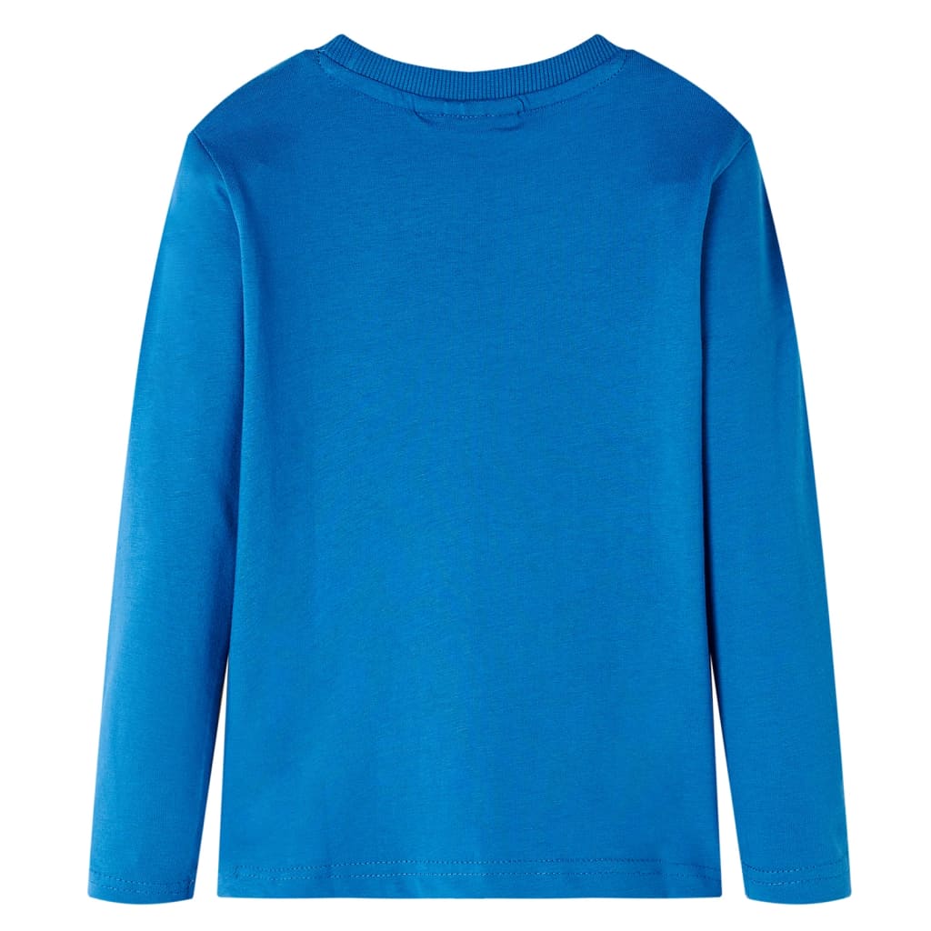 Vidaxl børneshirt med lange ærmer 128 benzin