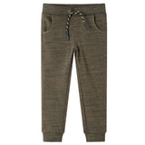 Vidaxl Children's Jogging Pants 104 mixed Dark Kaki