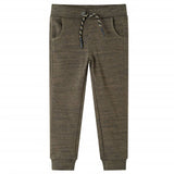 Vidaxl Children's Jogging Pants 116 mixed Dark Kaki