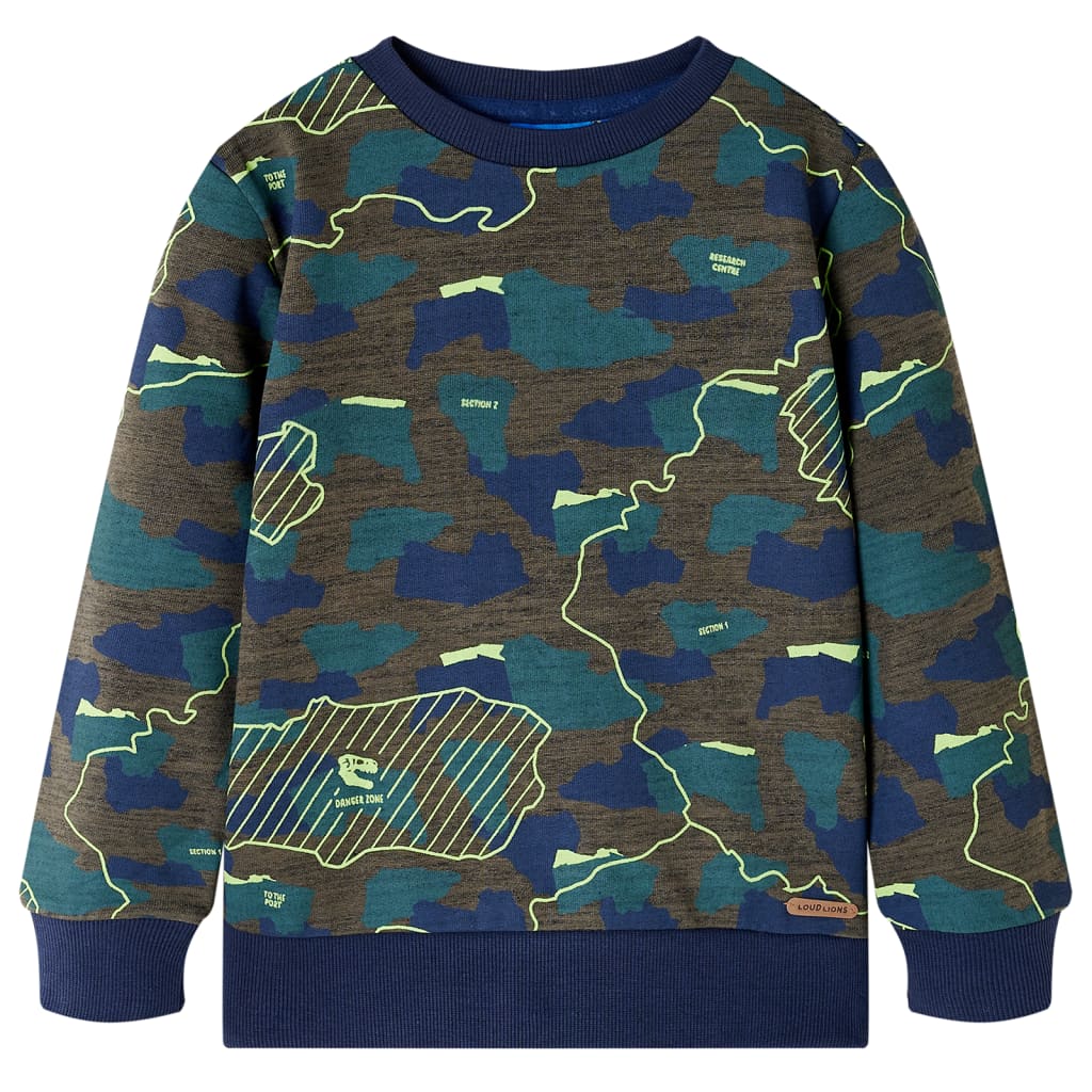 Vidaxl Kanner Shirt 92 verpasst Donkerkiklikurk