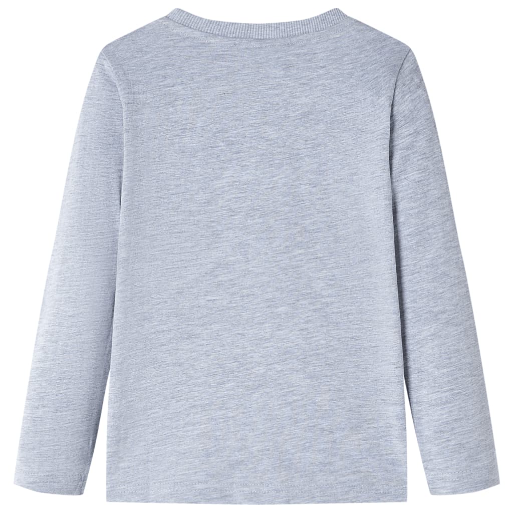Vidaxl Kanner Shirt mat laange Schätzungen 92 gemëscht gro