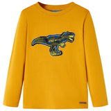 Vidaxl Kanner Shirt mat laange Ärmelen 116 OCer -Colored