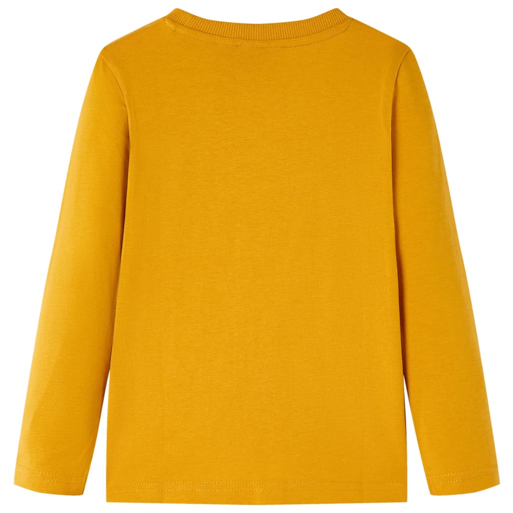 Vidaxl Kanner Shirt mat laange Ärmelen 116 OCer -Colored