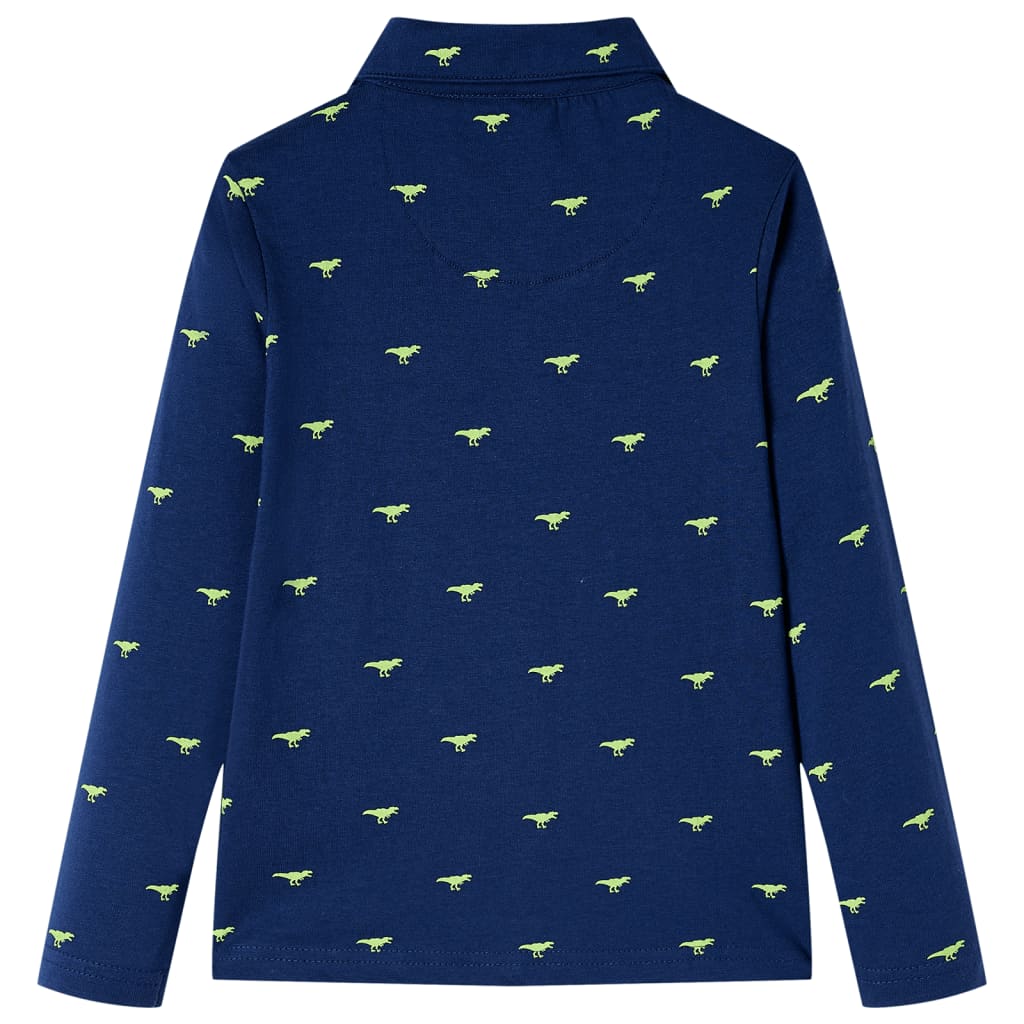 Vidaxl Children's shirt 104 Navy blue