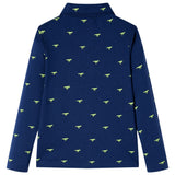 Vidaxl Children's shirt 104 Navy blue