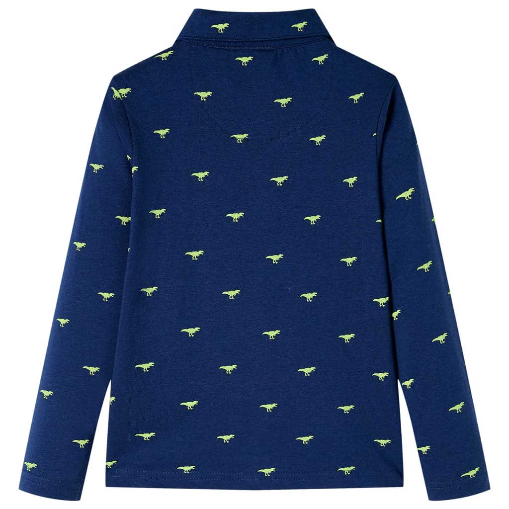 Vidaxl Children's shirt 116 Navy blue