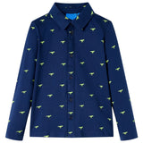Vidaxl Children's shirt 140 Navy blue