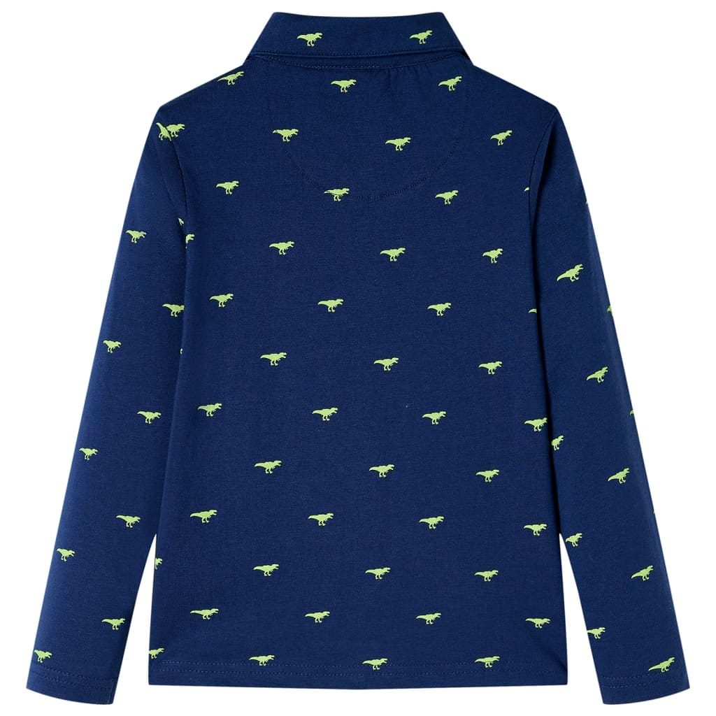 Vidaxl Children's shirt 140 Navy blue