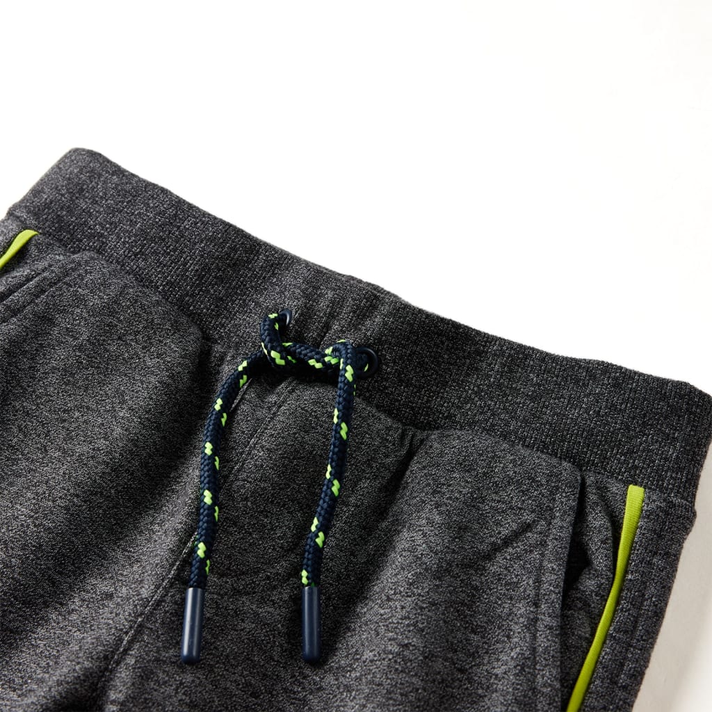 Vidaxl Kanner joggen Hosen 92 gemëscht gro