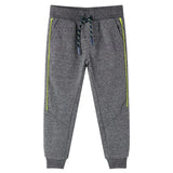 Pantalones de trote de Vidaxl para niños 128 Gris mixto
