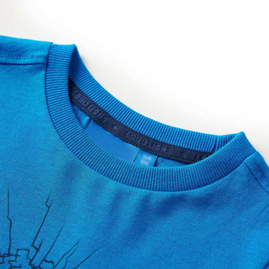 Vidaxl Kanner Shirt mat laange Schätzungen 104 calet blo