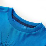 Vidaxl Kanner Shirt mat laange Schätzungen 104 calet blo