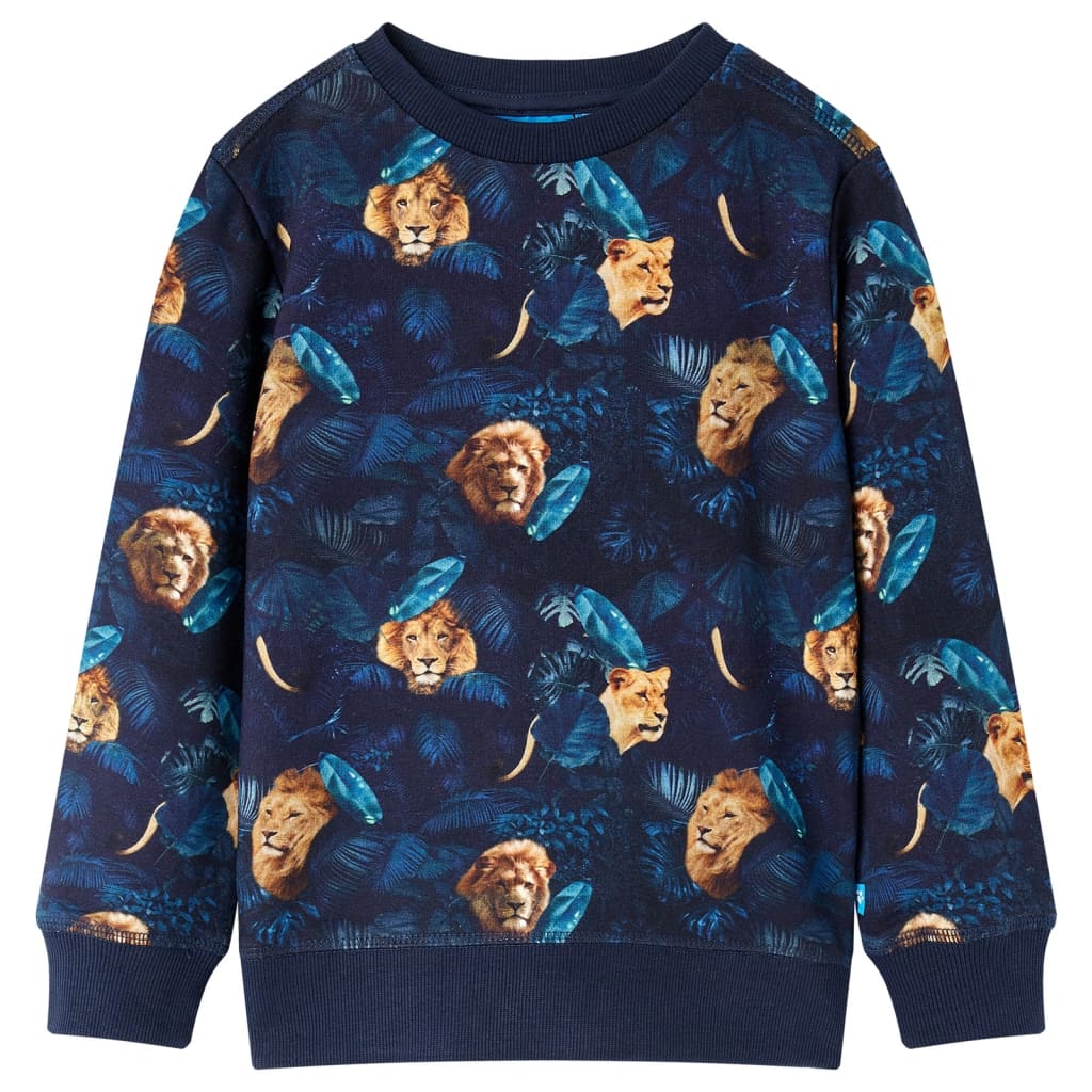 Vidaxl Children's sweater 104 Navy blue